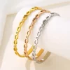 Hollow Infinity Love Cuff Bangles - Image 2