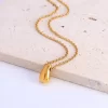 Water Drop Pendant Necklace Show